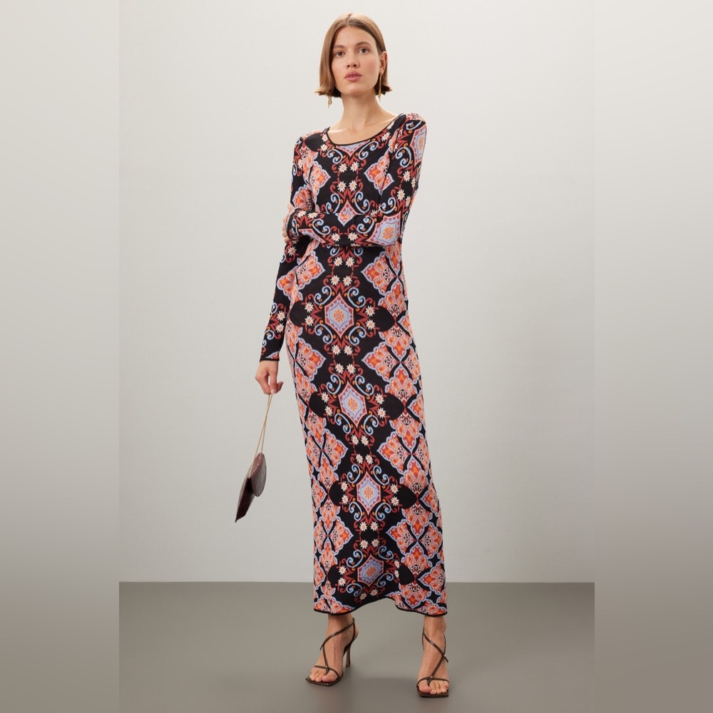 Cara Cara Printed Dress Size S